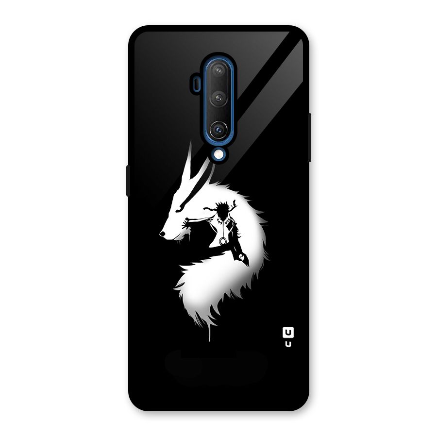Naruto Kurama Mode Glass Back Case for OnePlus 7T Pro
