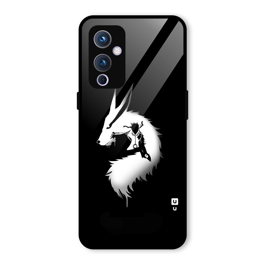 Naruto Kurama Mode Glass Back Case for OnePlus 9
