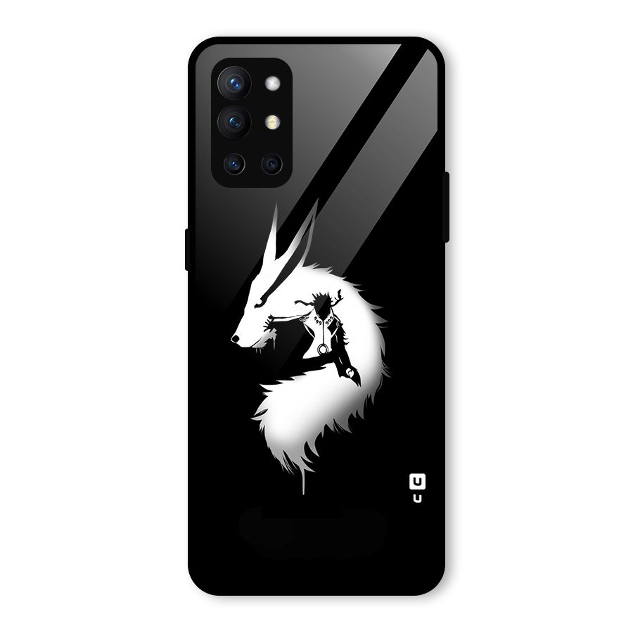 Naruto Kurama Mode Glass Back Case for OnePlus 9R
