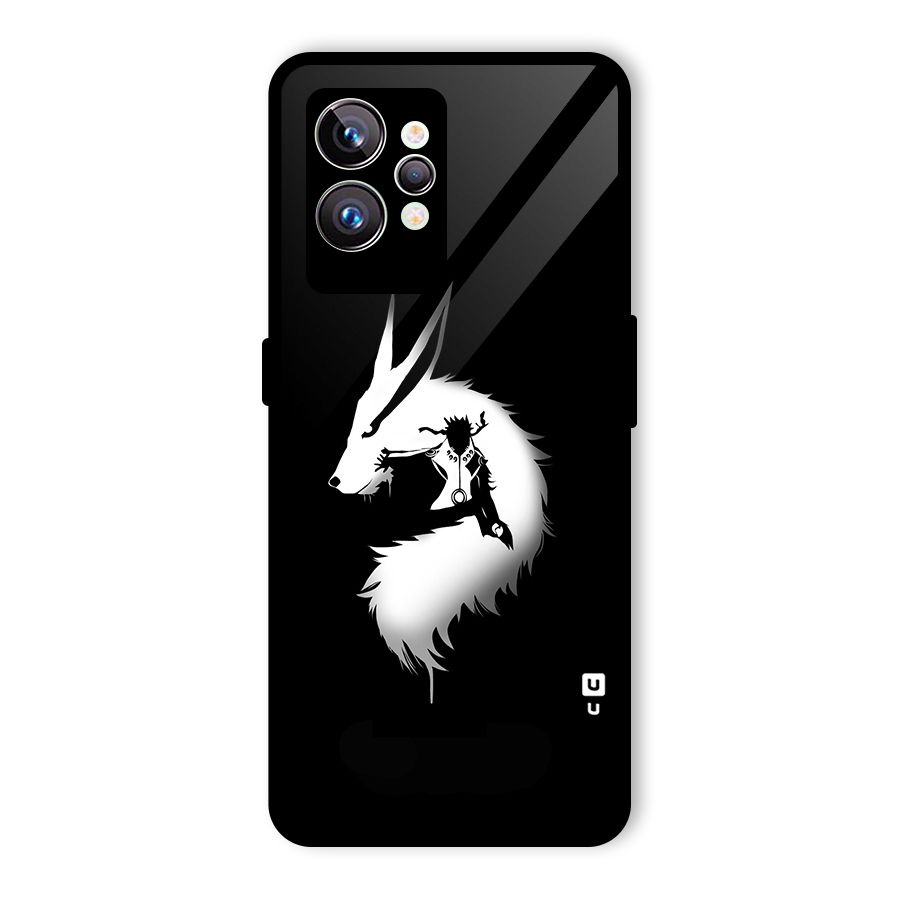 Naruto Kurama Mode Glass Back Case for Realme GT2 Pro