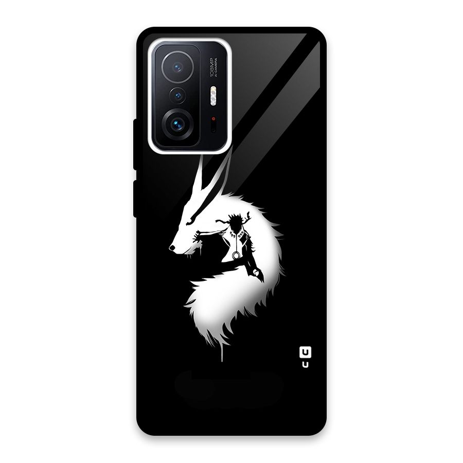Naruto Kurama Mode Glass Back Case for Xiaomi 11T Pro