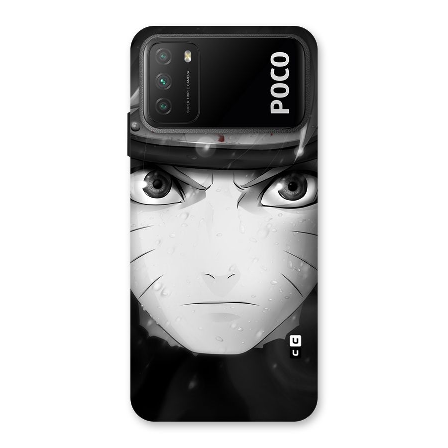 Naruto Monochrome Back Case for Poco M3