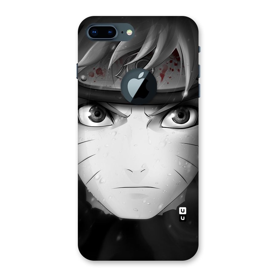 Naruto Monochrome Back Case for iPhone 7 Plus Logo Cut