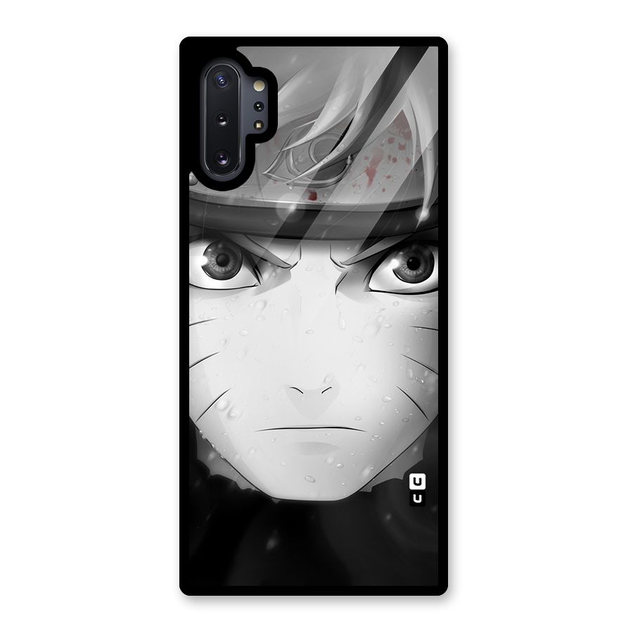 Naruto Monochrome Glass Back Case for Galaxy Note 10 Plus