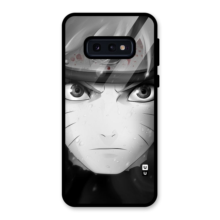 Naruto Monochrome Glass Back Case for Galaxy S10e