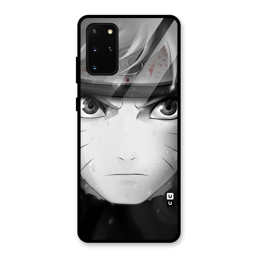 Naruto Monochrome Glass Back Case for Galaxy S20 Plus