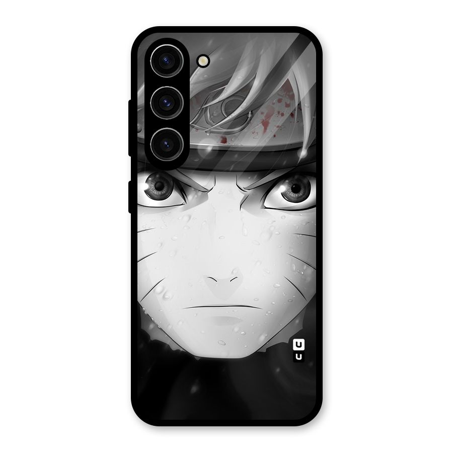 Naruto Monochrome Glass Back Case for Galaxy S23