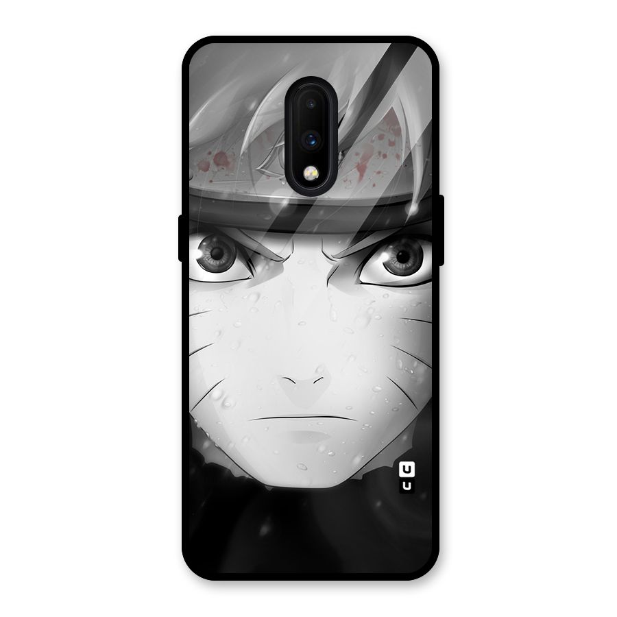 Naruto Monochrome Glass Back Case for OnePlus 7