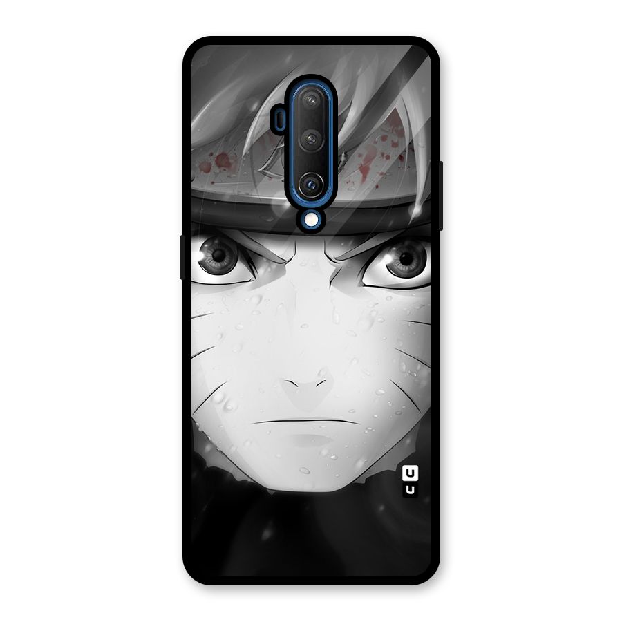 Naruto Monochrome Glass Back Case for OnePlus 7T Pro