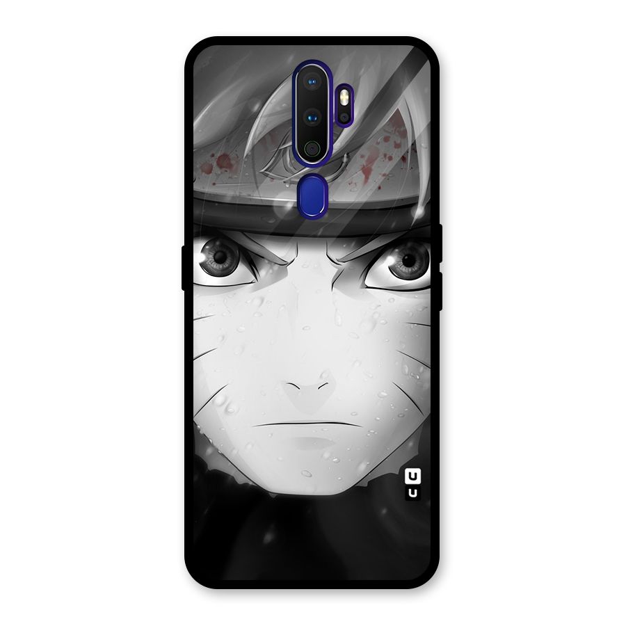 Naruto Monochrome Glass Back Case for Oppo A9 (2020)