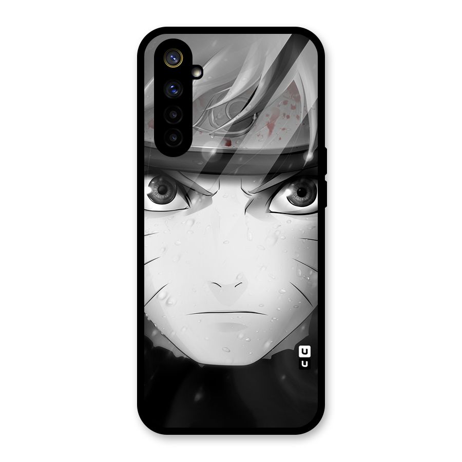 Naruto Monochrome Glass Back Case for Realme 6