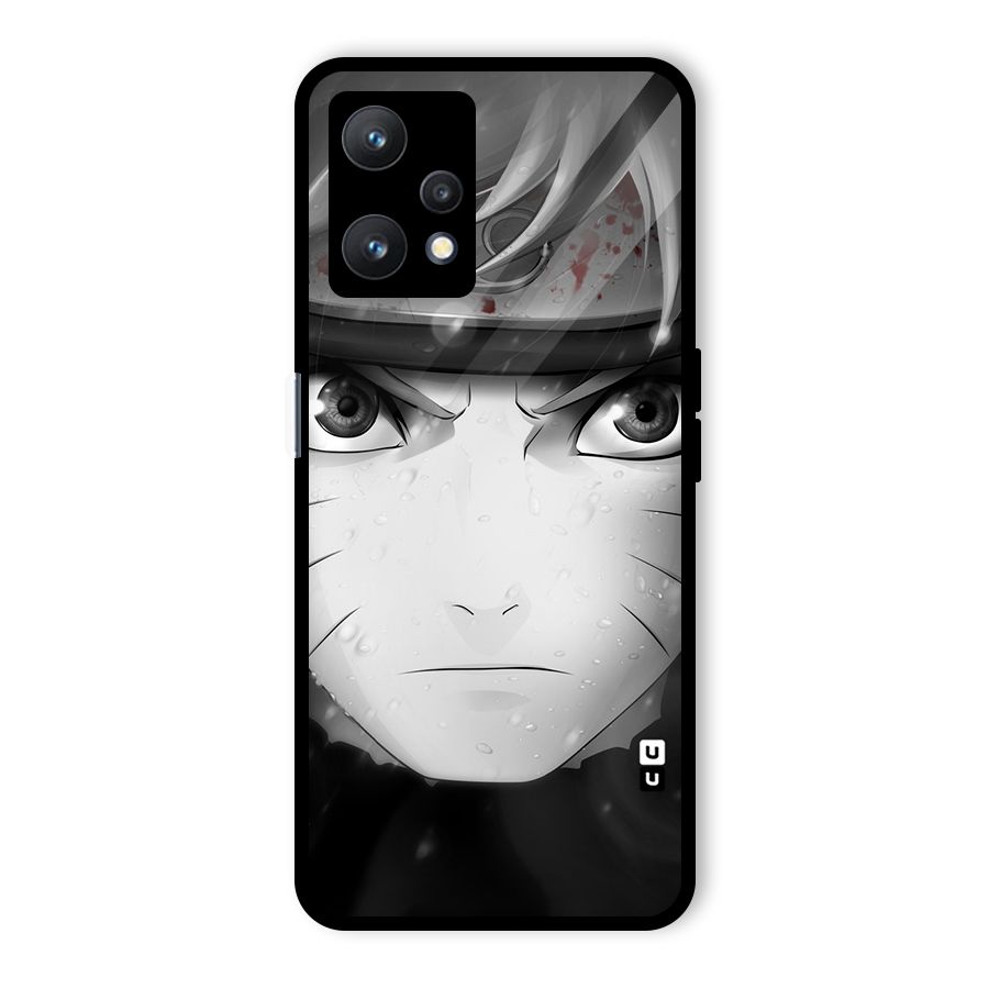 Naruto Monochrome Glass Back Case for Realme 9 Pro 5G