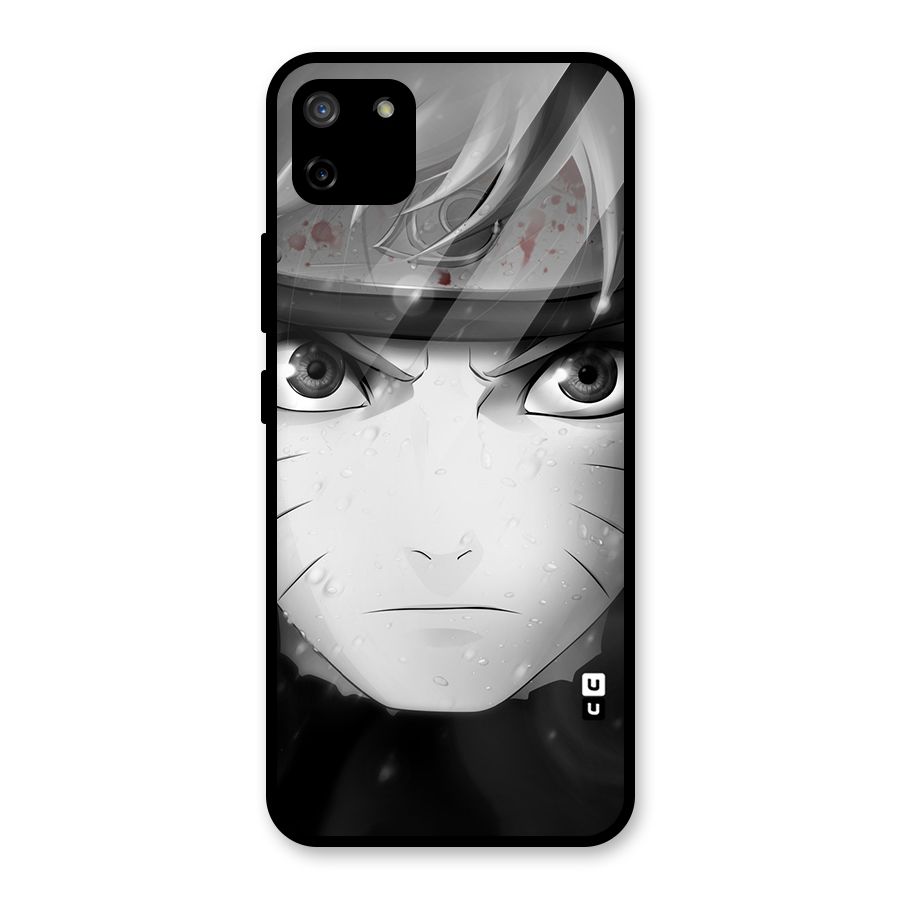 Naruto Monochrome Glass Back Case for Realme C11