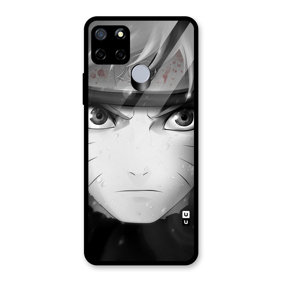 Naruto Monochrome Glass Back Case for Realme C12