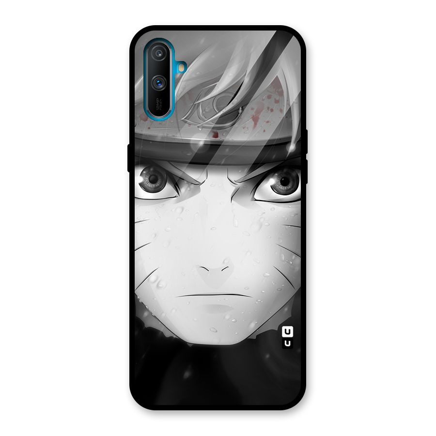 Naruto Monochrome Glass Back Case for Realme C3