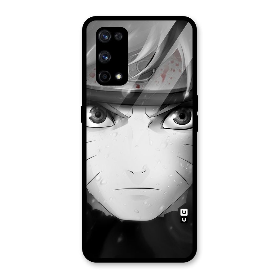 Naruto Monochrome Glass Back Case for Realme X7 Pro