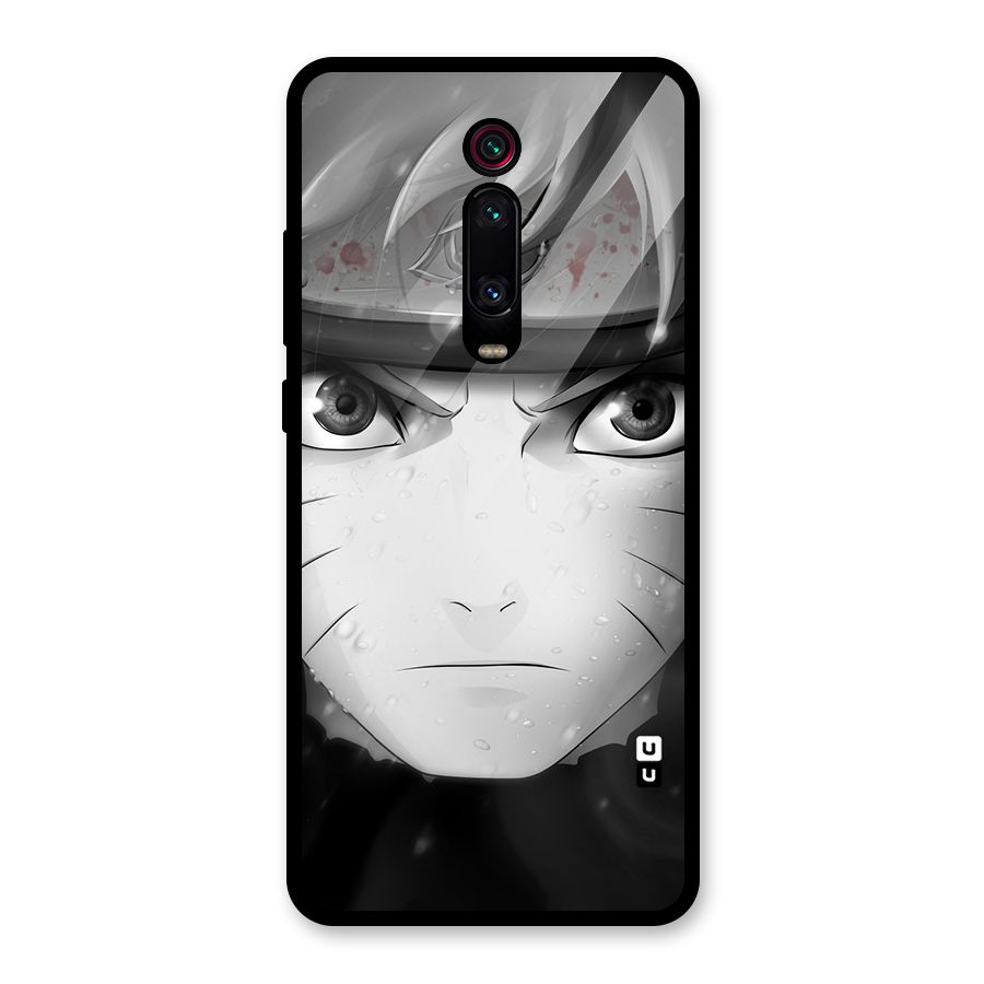 Naruto Monochrome Glass Back Case for Redmi K20