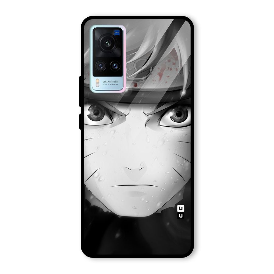 Naruto Monochrome Glass Back Case for Vivo X60