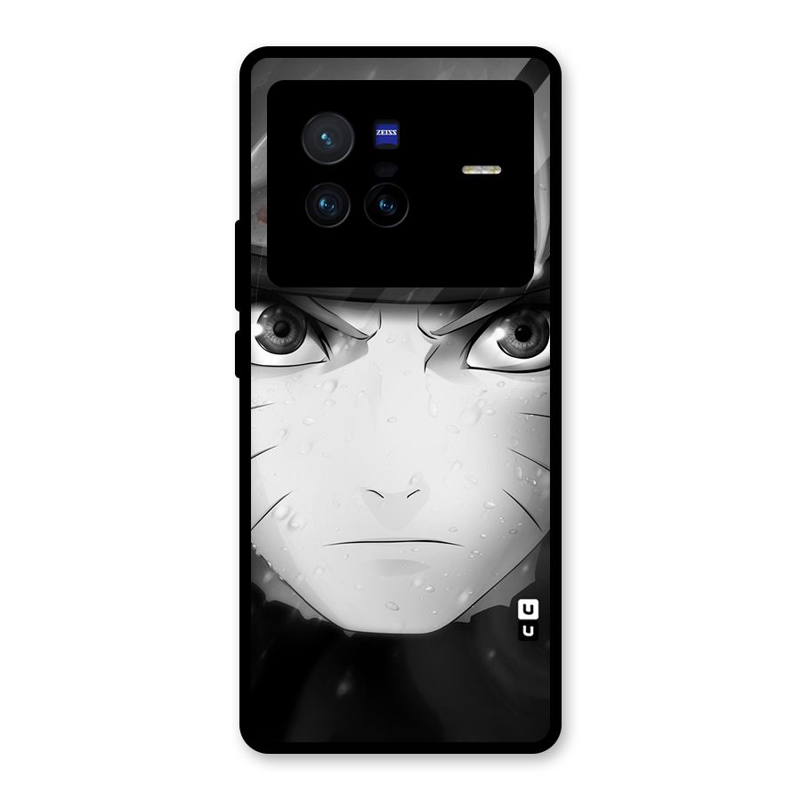Naruto Monochrome Glass Back Case for Vivo X80