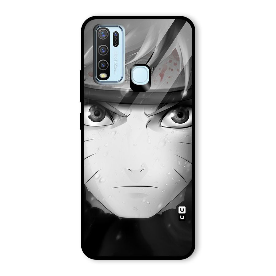 Naruto Monochrome Glass Back Case for Vivo Y50