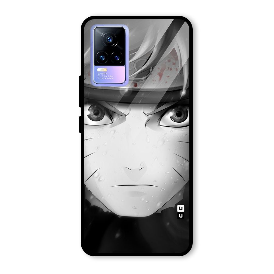 Naruto Monochrome Glass Back Case for Vivo Y73
