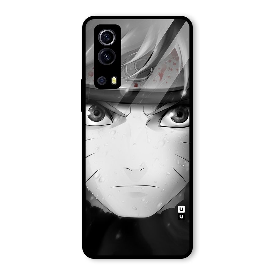 Naruto Monochrome Glass Back Case for Vivo iQOO Z3