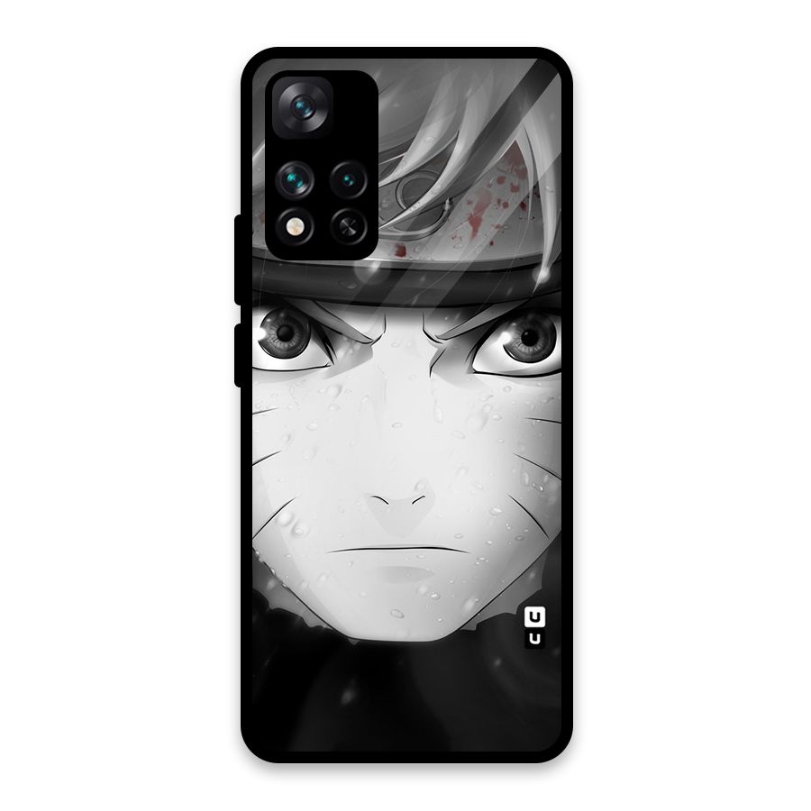 Naruto Monochrome Glass Back Case for Xiaomi 11i 5G