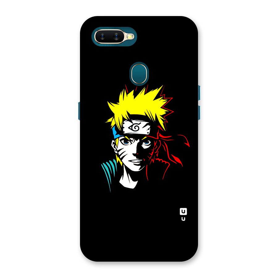 Naruto Pen Sketch Art Back Case for Oppo A12