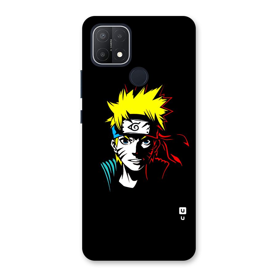 Naruto Pen Sketch Art Back Case for Oppo A15s