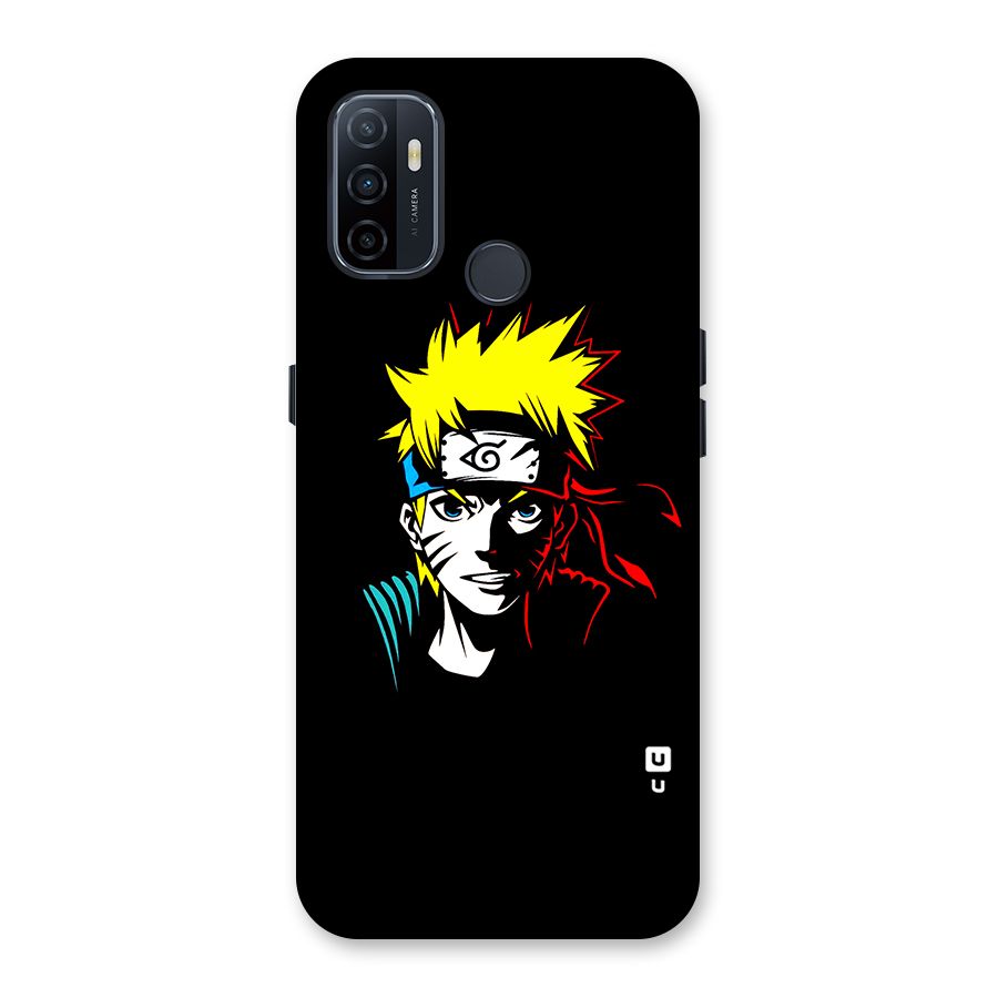Naruto Pen Sketch Art Back Case for Oppo A32