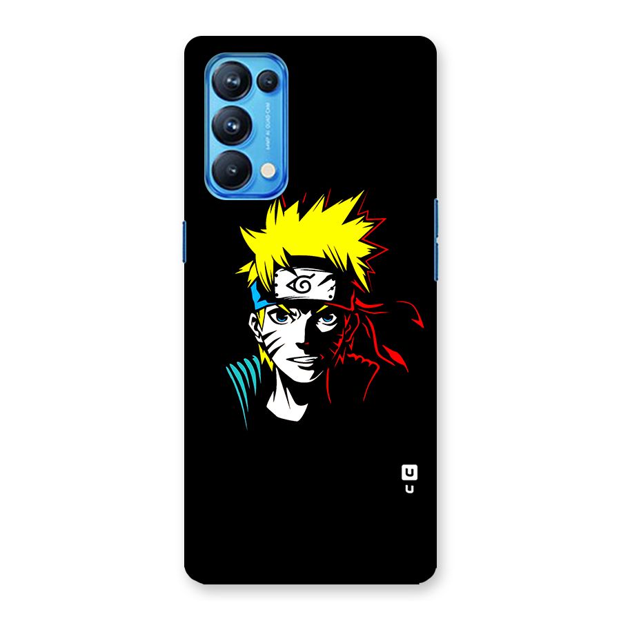 Naruto Pen Sketch Art Back Case for Oppo Reno5 Pro 5G