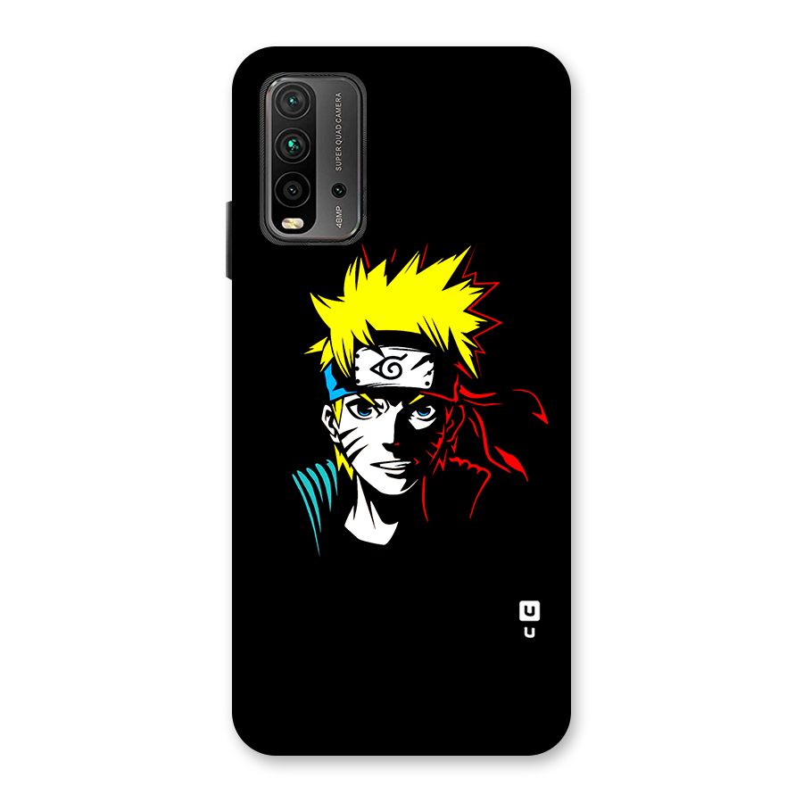 Naruto Pen Sketch Art Back Case for Redmi 9 Power