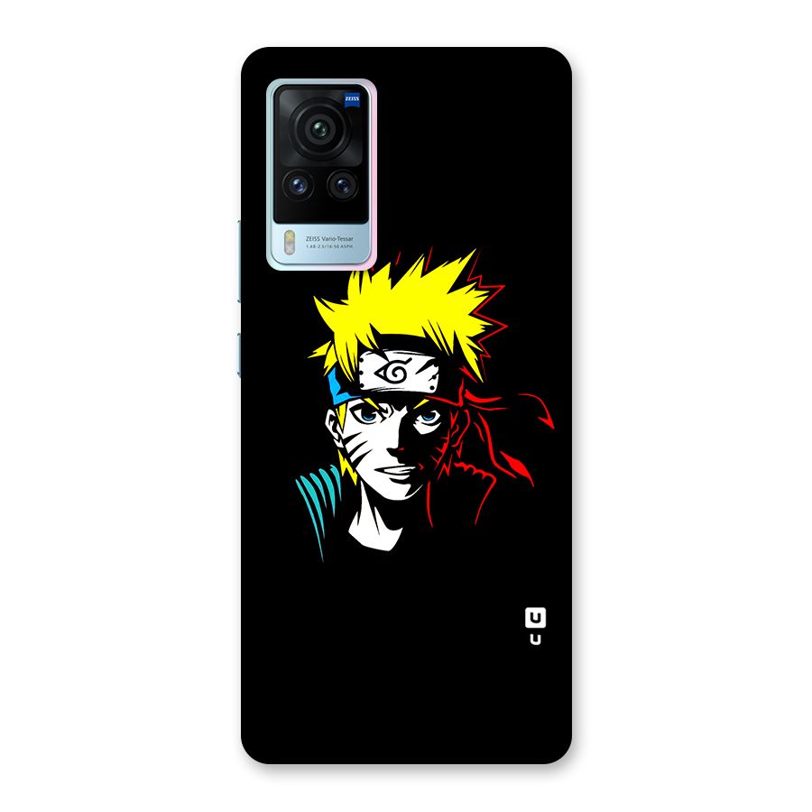 Naruto Pen Sketch Art Back Case for Vivo X60 Pro