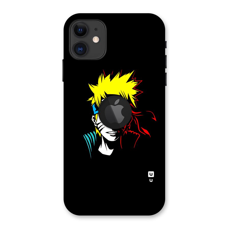 Naruto Pen Sketch Art Back Case for iPhone 11 Logo Cut