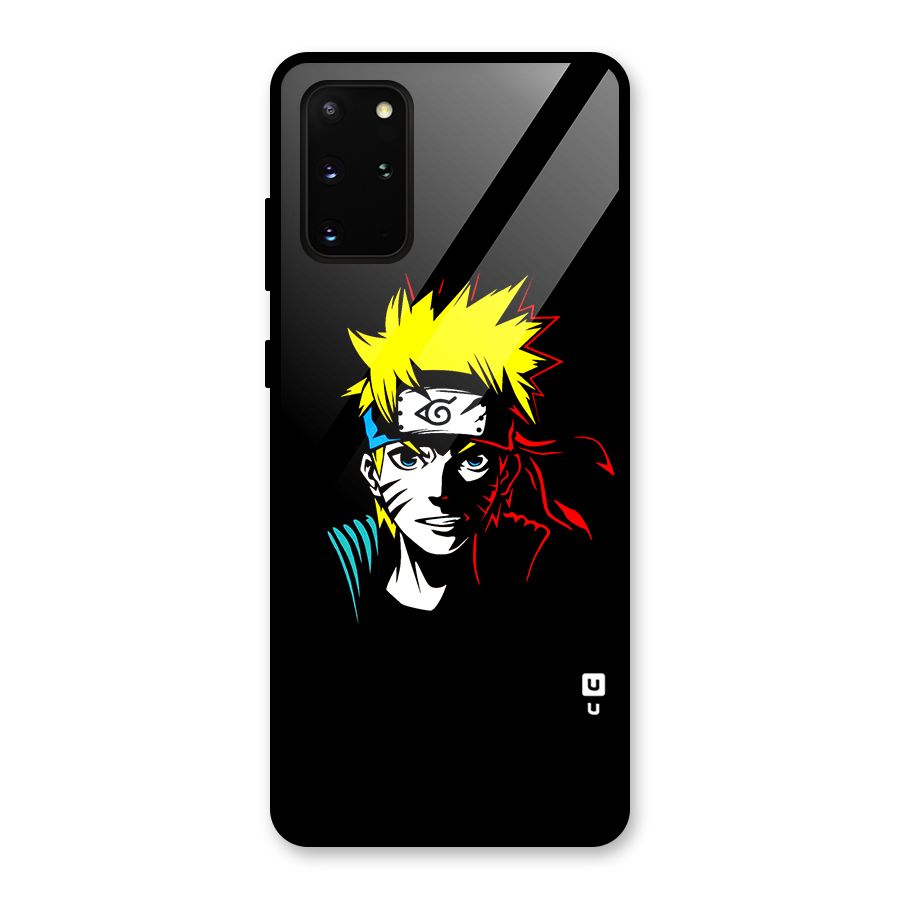 Naruto Pen Sketch Art Glass Back Case for Galaxy S20 Plus