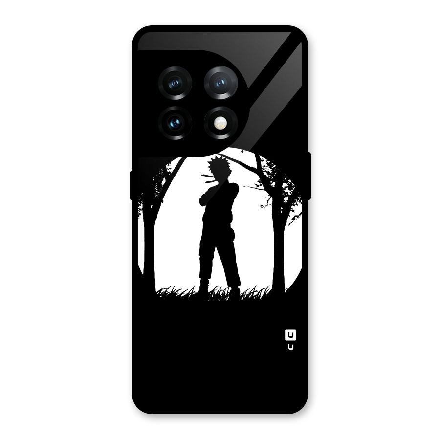 Naruto Silhouette Glass Back Case for OnePlus 11
