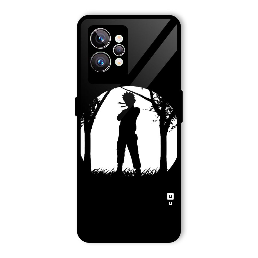 Naruto Silhouette Glass Back Case for Realme GT2 Pro