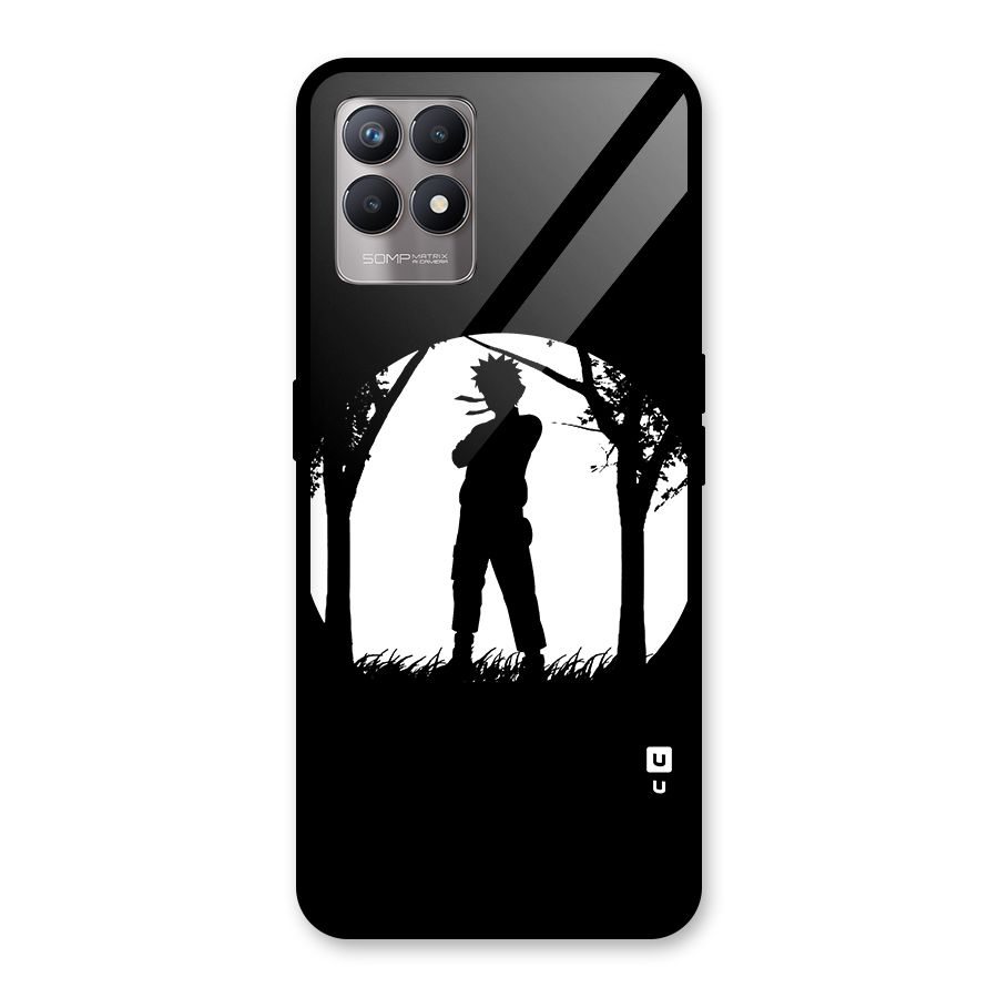 Naruto Silhouette Glass Back Case for Realme Narzo 50