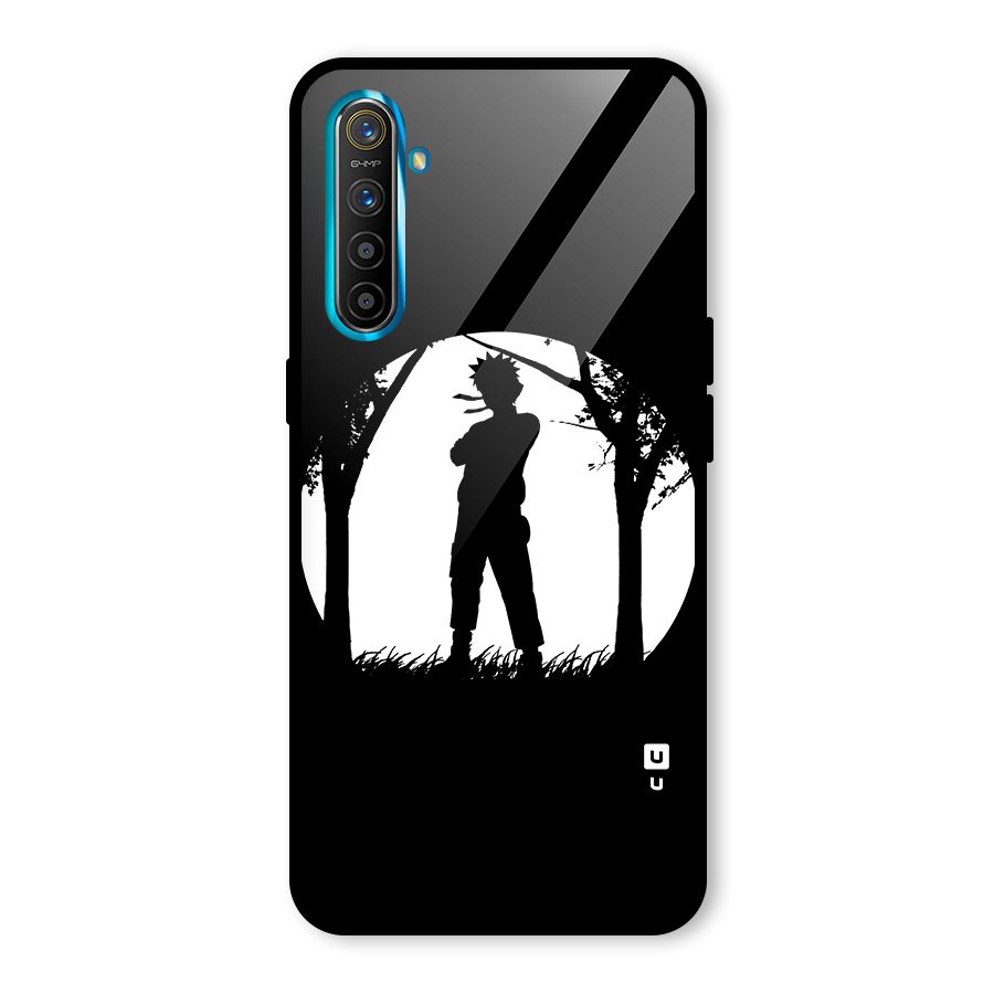 Naruto Silhouette Glass Back Case for Realme XT