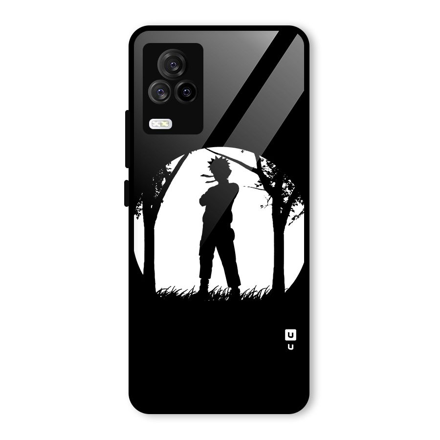 Naruto Silhouette Glass Back Case for Vivo iQOO 7 Legend 5G