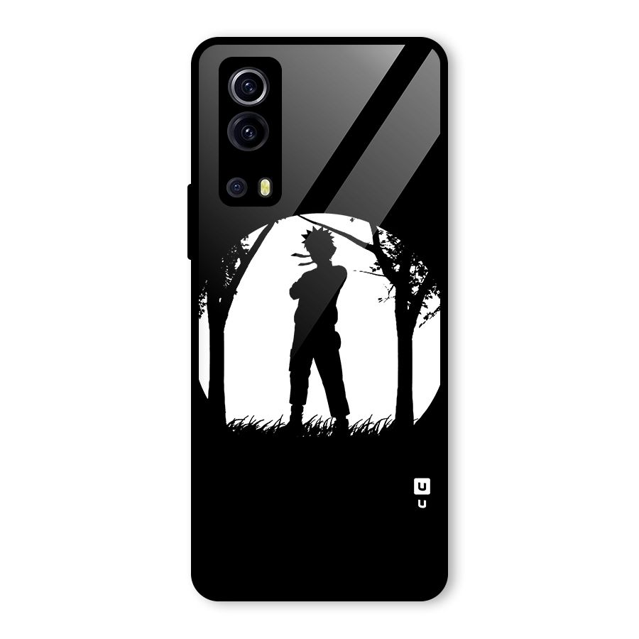 Naruto Silhouette Glass Back Case for Vivo iQOO Z3