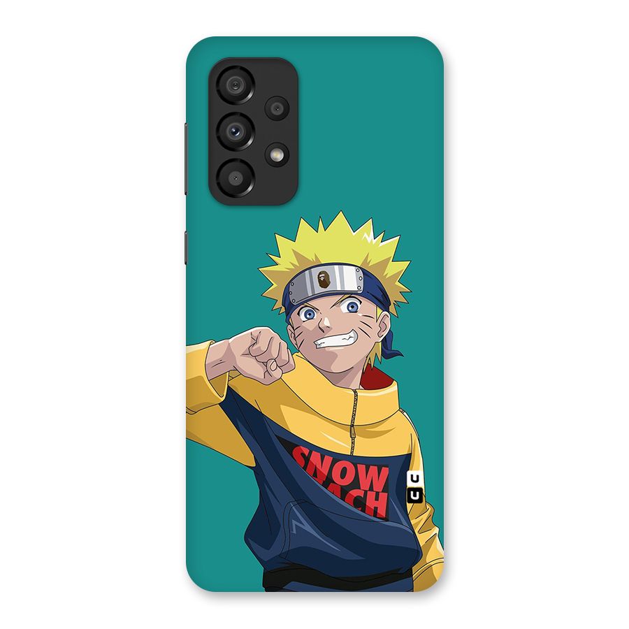 Naruto Snow Beach Art Back Case for Galaxy A33 5G