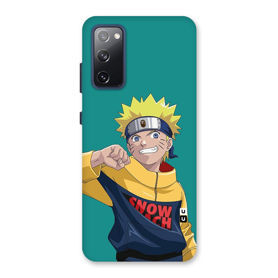 Naruto Snow Beach Art Back Case for Galaxy S20 FE