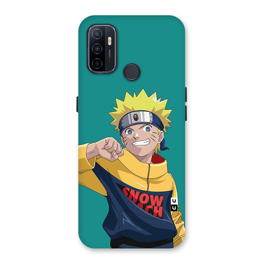 Naruto Snow Beach Art Back Case for Oppo A32