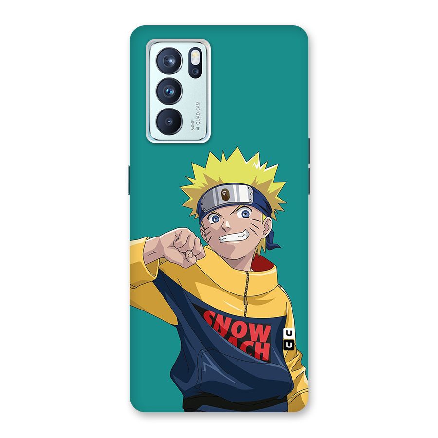 Naruto Snow Beach Art Back Case for Oppo Reno6 Pro 5G