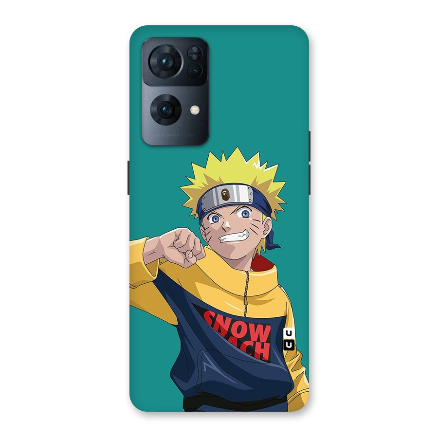 Naruto Snow Beach Art Back Case for Oppo Reno7 Pro 5G