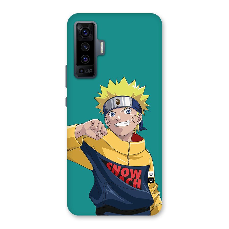 Naruto Snow Beach Art Back Case for Vivo X50