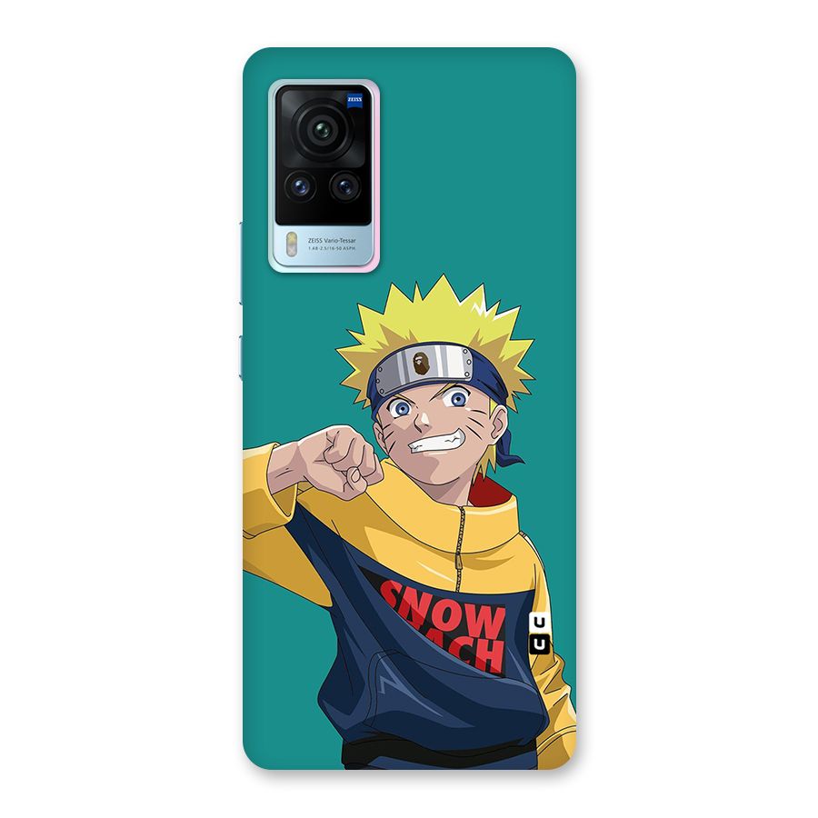 Naruto Snow Beach Art Back Case for Vivo X60 Pro