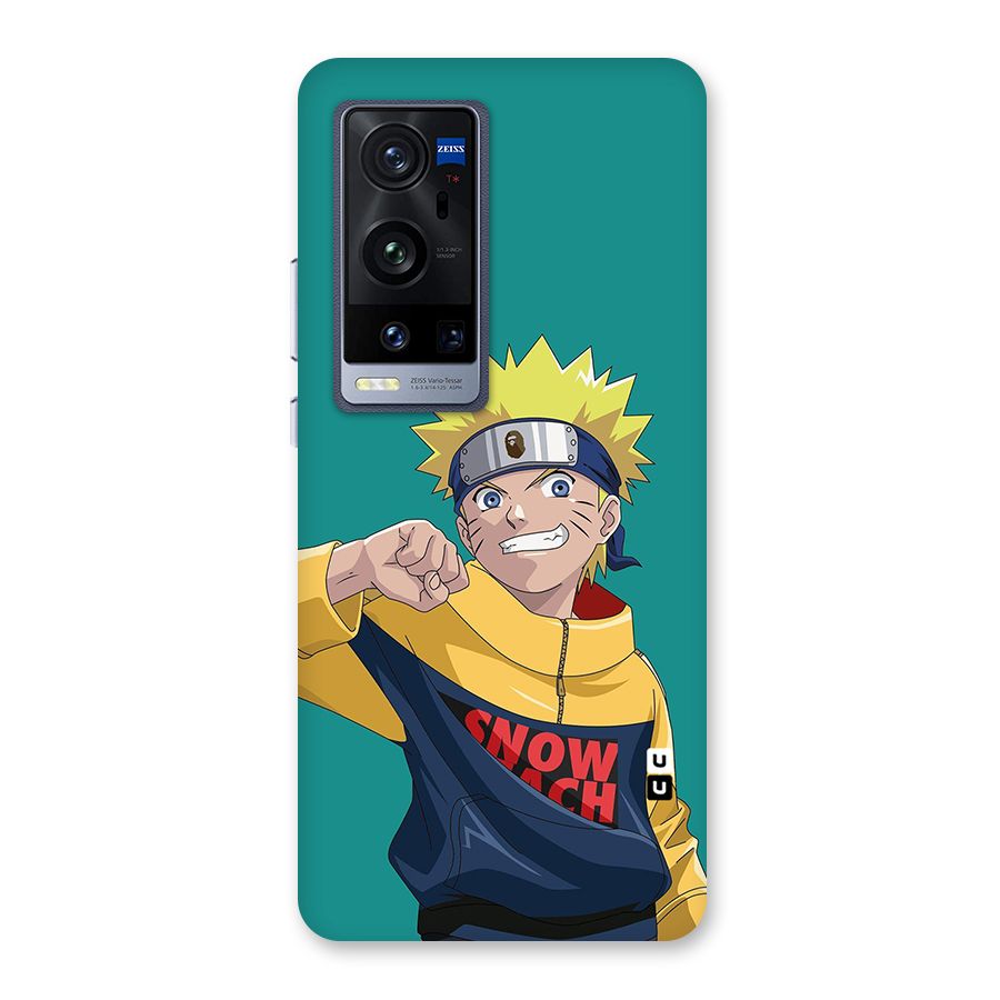 Naruto Snow Beach Art Back Case for Vivo X60 Pro Plus