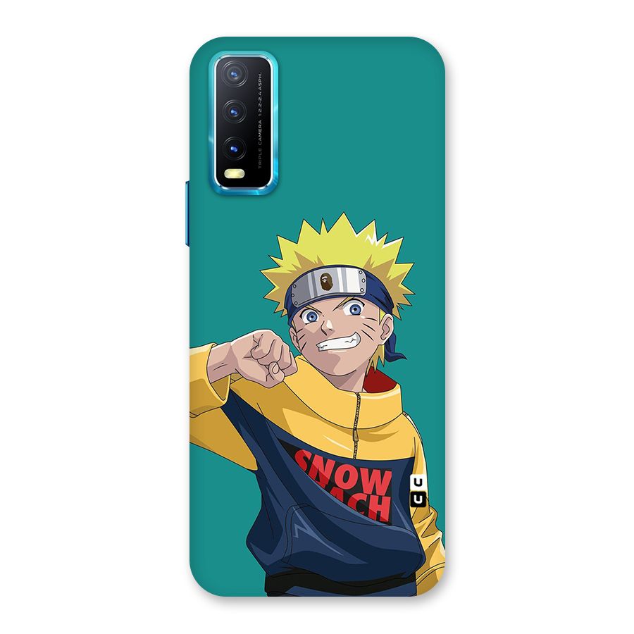 Naruto Snow Beach Art Back Case for Vivo Y20A